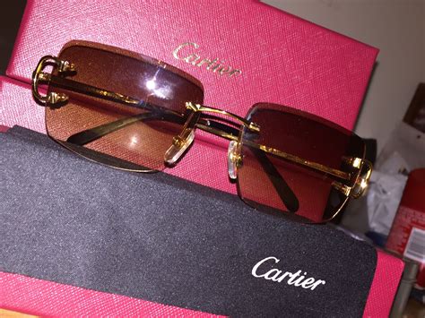 diamond cartier glasses replica|cartier glasses genuine.